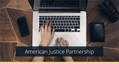 Desktop Screenshot of americanjusticepartnership.com